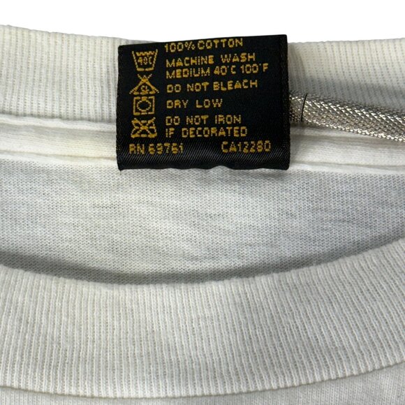 Peter Frampton 1994 World Tour T-Shirt White Single Stitch Vintage Concert Tee S - Picture 8 of 12